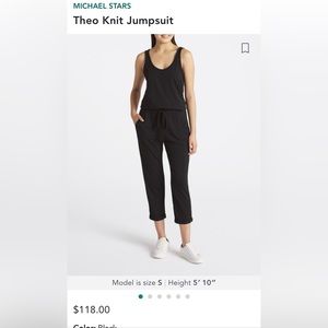 Michael Stars Theo Knit Jumpsuit, nearly new